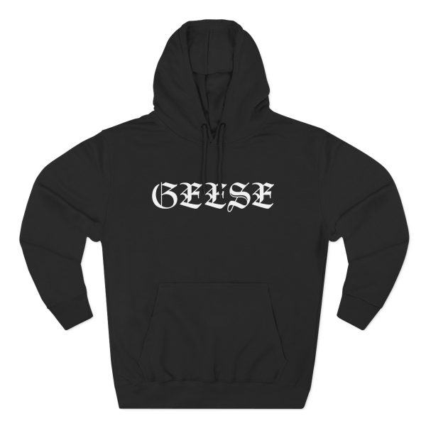 Geese Old Style Three-Panel Fleece Hoodie