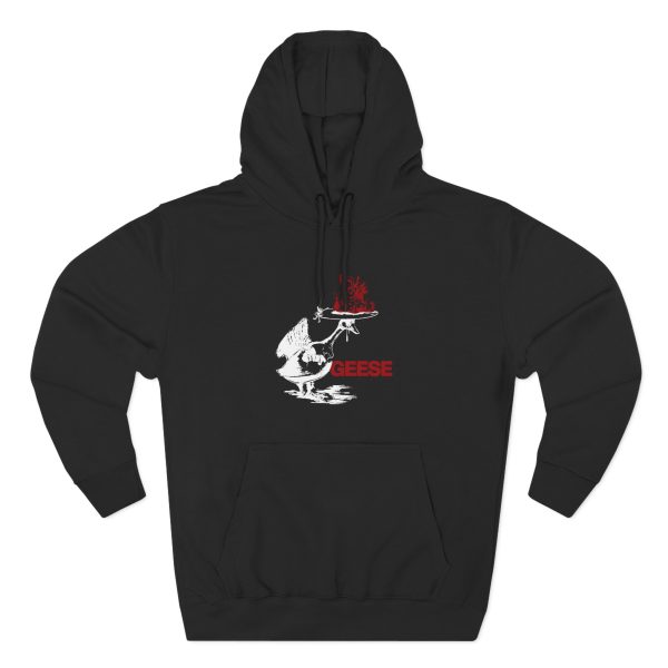 Geese Bosch Three-Panel Fleece Hoodie