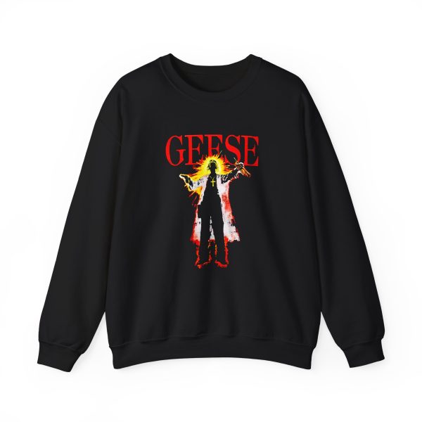 Geese Holy Figure Unisex Heavy Blend™ Crewneck Sweatshirt