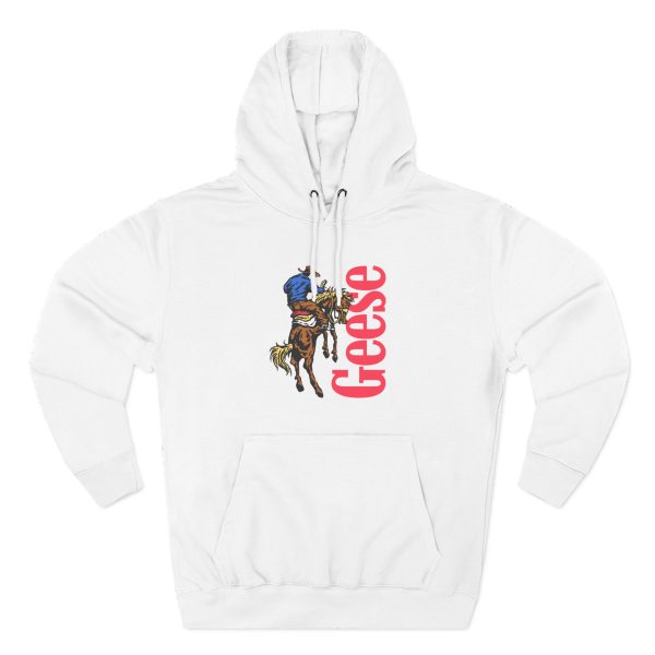 Geese 3d Cowboy Three-Panel Fleece Hoodie
